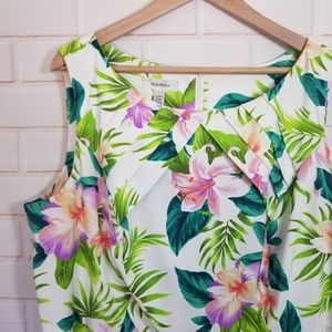 DressBarn Women's Size 22W Floral Dress